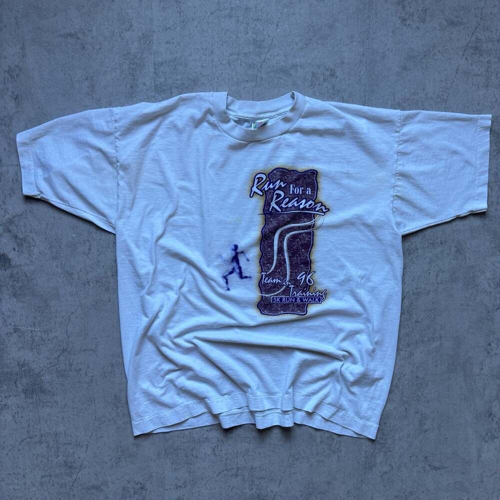 Vintage Run For A Reason 96 Team In Training T-Shirt